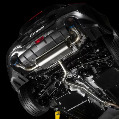 Scion FRS - 2013 to 2016 - Coupe [All] (Full Titanium Cat-Back Exhaust System) (Dual Blued Titanium Tips)