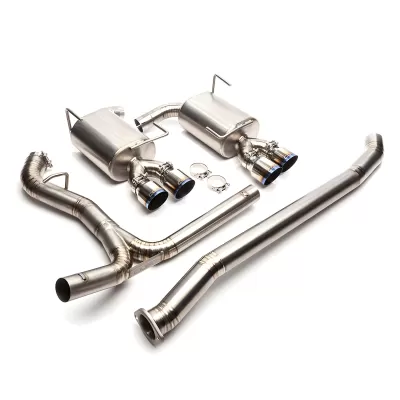 Subaru WRX - 2015 to 2021 - Sedan [All] (Full Titanium Cat-Back Exhaust System) (Quad Blued Titanium Tips)