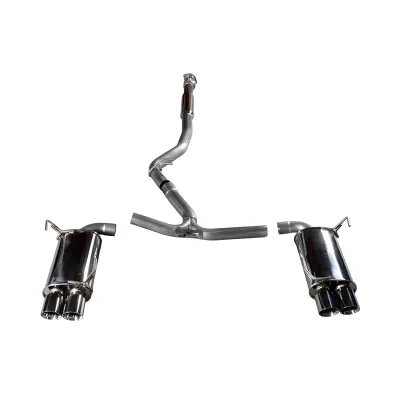 Subaru WRX STI - 2015 to 2021 - Sedan [All] (Gentlemans Exhaust V2) (Dual Mufflers) (Quad Polished Tips) (Resonated)