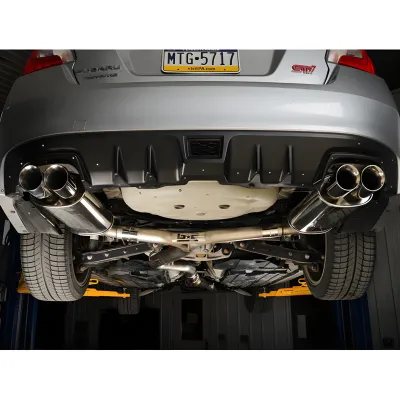 Subaru WRX STI - 2015 to 2021 - Sedan [All] (Gentlemans Exhaust V2) (Dual Mufflers) (Quad Polished Tips) (Resonated)