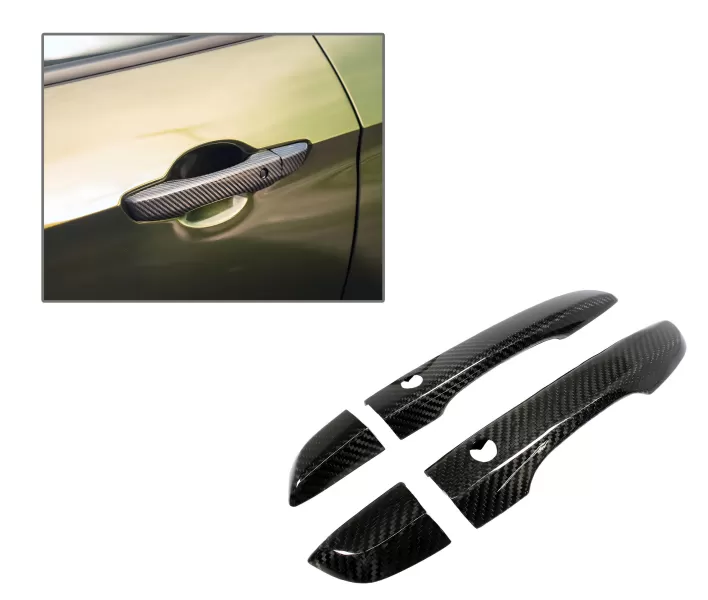 PRO Design Alpha Carbon Fiber Door Handle Covers for 10th Gen Honda Civic