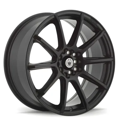 Universal (16x7, 5x100 / 5x114.3, 40mm, Matte Black)