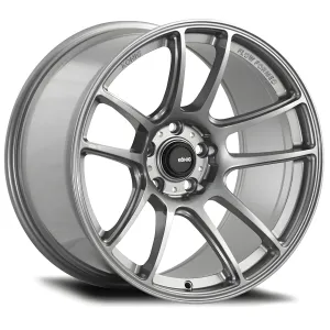 Universal (17x8.5, 4x100, 45mm, Titanium Metallic) (Less Concave)