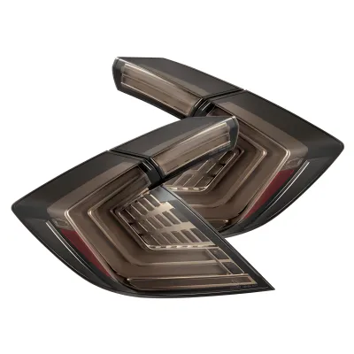 Honda Civic - 2017 to 2021 - 4 Door Hatchback [All] (Clear) (Smoked Lens) (LED With Sequential Turn Signal)