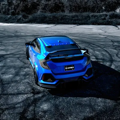 Honda Civic - 2017 to 2021 - 4 Door Hatchback [All] (Clear) (Smoked Lens) (LED With Sequential Turn Signal)