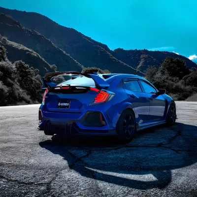 Honda Civic - 2017 to 2021 - 4 Door Hatchback [All] (Clear) (Smoked Lens) (LED With Sequential Turn Signal)