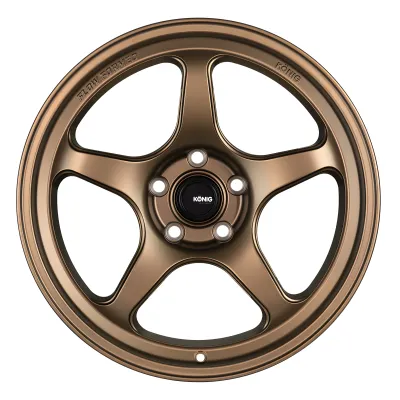 Universal (17x8, 5x114.3, 40mm) (Matte Bronze)