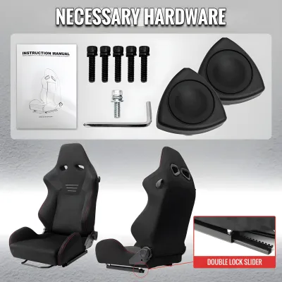 Universal (Black Suede Body) (Black Suede Inserts) (Red Stitching)