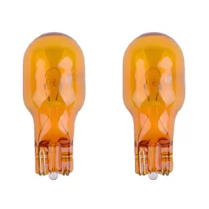Universal (921 Type Wedge Bulb, Hyper Amber) (2 Pack)