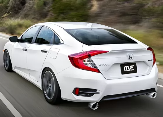 Honda Civic - 2016 to 2018 - 4 Door Sedan [EXL, EXT, Touring] (Dual Mufflers)