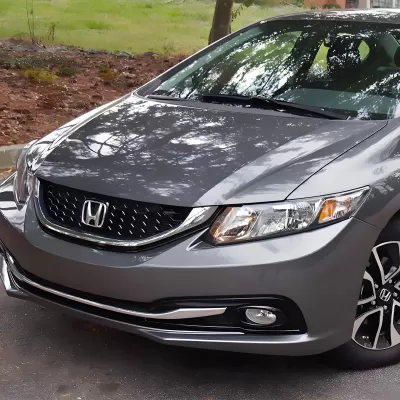 Honda Civic - 2013 to 2015 - 4 Door Sedan [All Except Si] (Clear)