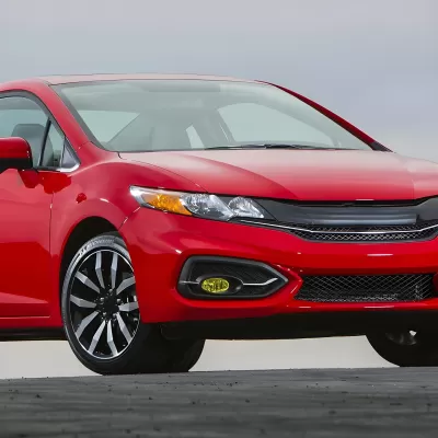 Honda Civic - 2014 to 2015 - 2 Door Coupe [All] (Yellow)