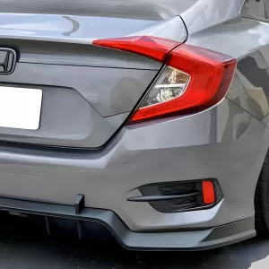 2019 Honda Civic PRO Design TR Style Rear Lip