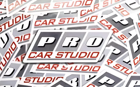 General Representation 2019 Honda Civic PRO Car Studio Die Cut Vinyl Decal