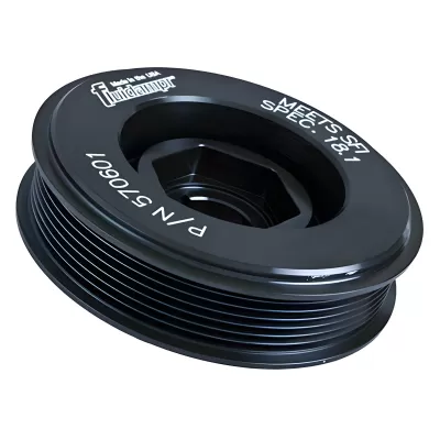 Honda Accord - 2003 to 2007 - All [DX, EX, EXL, LX, LX Special Ed., Special Ed.] With 2.4L (Crank Pulley) (Black Zinc Chromate Anodized)